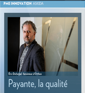 PME Innovante Askida: payante la qualité